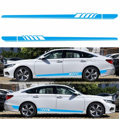 2 PCS/Set D-608 Stripe Pattern Car Modified Decorative Sticker, D-608