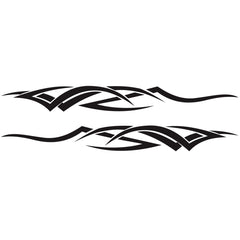 2 PCS/Set D-731 Totem Pattern Car Modified Decorative Sticker, D-731