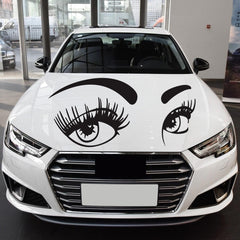 D-821 Beauty Eyes Pattern Car Modified Decorative Sticker, D-821