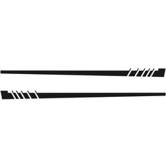 2 PCS/Set D-854 Stripe Pattern Car Modified Decorative Sticker, D-854