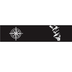 D-864 Compass Pattern Car Modified Decorative Sticker, D-864