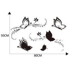 D-907 Butterflies Pattern Car Modified Decorative Sticker, D-907