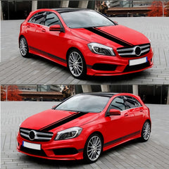 D-936 Stripe Pattern Car Modified Decorative Sticker, D-936