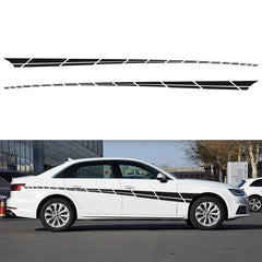 2 PCS/Set D-961 Checkered Flag Pattern Car Modified Decorative Sticker, D-961
