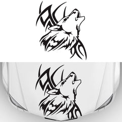 D-967 Wolf Tribe Pattern Car Modified Decorative Sticker, D-967