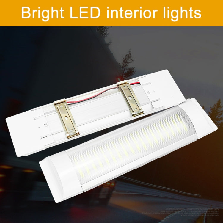 2 PCS ZS-3331 12-80V High Bright 84LEDs RV Dome Light Cabin Light Bar, ZS-3331