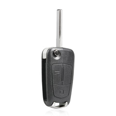 For Opel Car Foldable Blade Key Case with Screw Hole, 2-button HU100 without Slot, 3-button HU100 without Slot