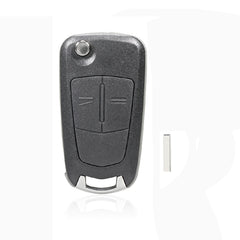 For Opel Car Foldable Blade Key Case with Screw Hole, 2-button HU100 without Slot, 3-button HU100 without Slot
