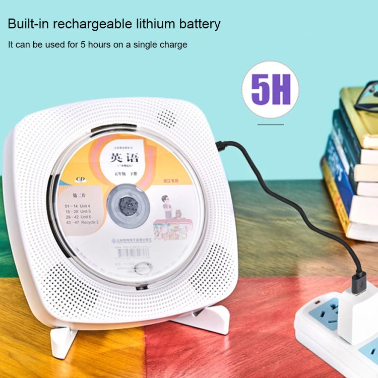 Kecag KC-609 Wall Mounted Home DVD Player Bluetooth CD Player, DVD/CD+Connectable TV  + Plug-In Version, CD Version+ Not Connected to TV+ Plug-In Version, CD Version +Not Connected to TV + Charging Version, CD Version +                                 ...