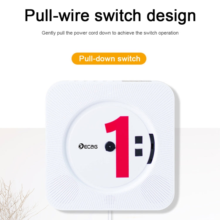 Kecag KC-808 Wall Mounted Bluetooth CD Player, KC-808 White, KC-808 Blue, KC-808 Black, KC-808 Pink