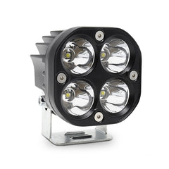 Car 3 inch 4LEDs Spotlight 20W / 2000LM / 6000K / DC9-80V, Continuous Spotlight(White Light), Continuous Spotlight(Yellow Light)