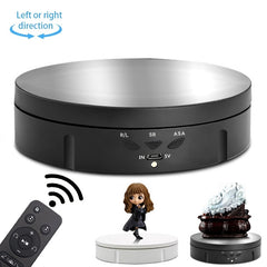 USB Electric Rotating Turntable Display Stand, Load: 10kg, 14.6cm Remote, 14.6cm Remote Mirror