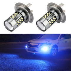 12V 7W Strobe Car LED Fog Light, 1 Pair H7, 1 Pair H11