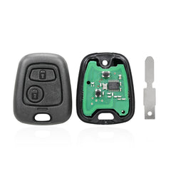 For Peugeot 206 433MHz 2 Buttons Intelligent Remote Control Car Key, NE78, SX9