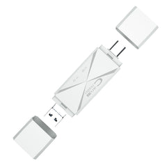ADS-218 8 Pin+USB+Type-C Multi-function Card Reader