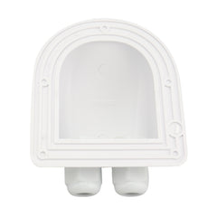 RV Sealed Waterproof Solar Double Cable Entry Gland Box, A6098