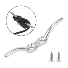 316 Stainless Steel Marine Flagpole Hook with Screw, Style:2-1/2 inch, 2-1/2 inch, 4 inch, 6 inch