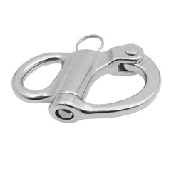 2 PCS 316 Stainless Steel Fixed Spring Shackle, 35mm, 52mm