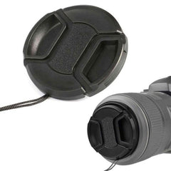 Center Pinch Camera Lens Cap for Canon, 40.5mm, 49mm, 82mm