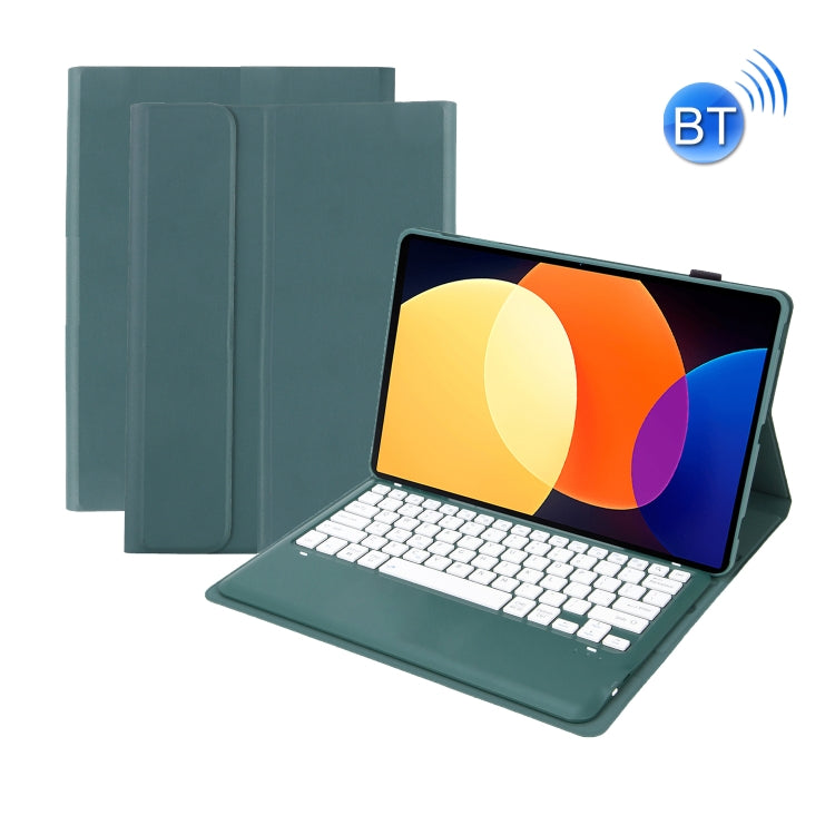 A0N4 Detachable Sheep Pattern TPU Bluetooth Keyboard Tablet Leather Case, For Xiaomi Pad 5 Pro 12.4