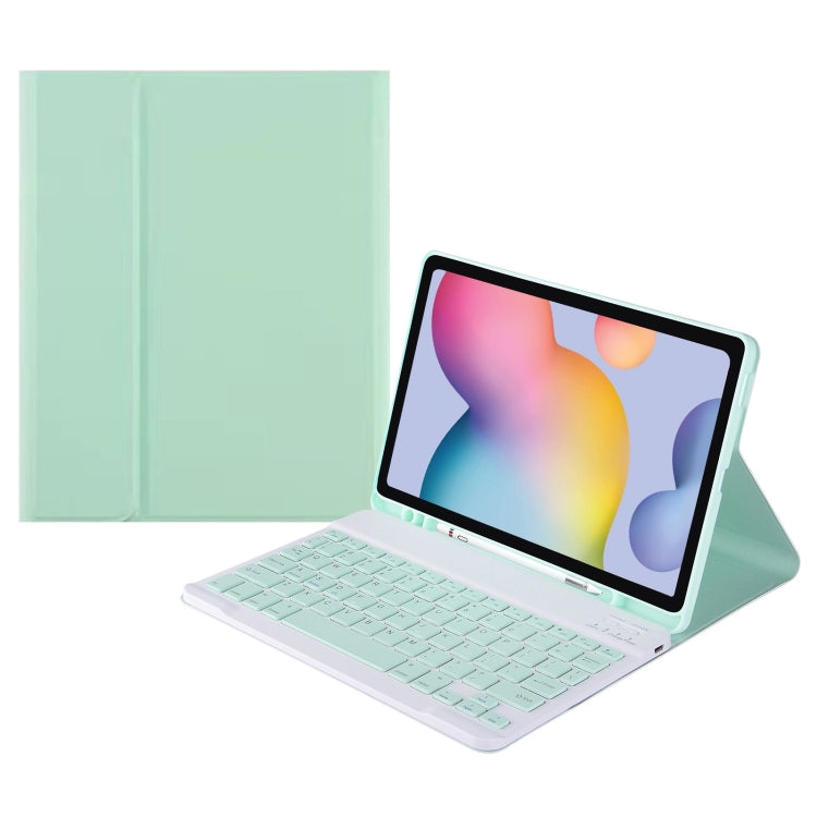 A7 Square Cap Bluetooth Keyboard Leather Case with Pen Slot, For Samsung Galaxy Tab S7, For Samsung Galaxy Tab A7 10.4 2020