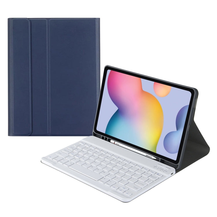 A7 Square Cap Bluetooth Keyboard Leather Case with Pen Slot, For Samsung Galaxy Tab S7, For Samsung Galaxy Tab A7 10.4 2020