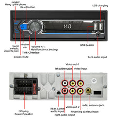 9901 7 inch Car  Retractable MP5 Player Supports FM & Mobile Phone Internet, 9901