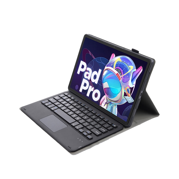 AM18-A Bluetooth Keyboard Leather Case with Touchpad, AM18-A