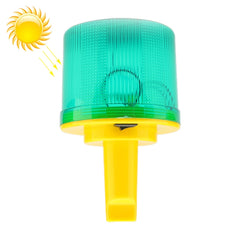 Night Solar Safety Warning Flash Light, 02 Sleeve (Green), 03 Slim Sticks Tied or Inserted (Green), 04 Magnet (Green), 05 Thick Sticks Tied or Inserted (Green)