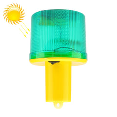 Night Solar Safety Warning Flash Light, 02 Sleeve (Green), 03 Slim Sticks Tied or Inserted (Green), 04 Magnet (Green), 05 Thick Sticks Tied or Inserted (Green)