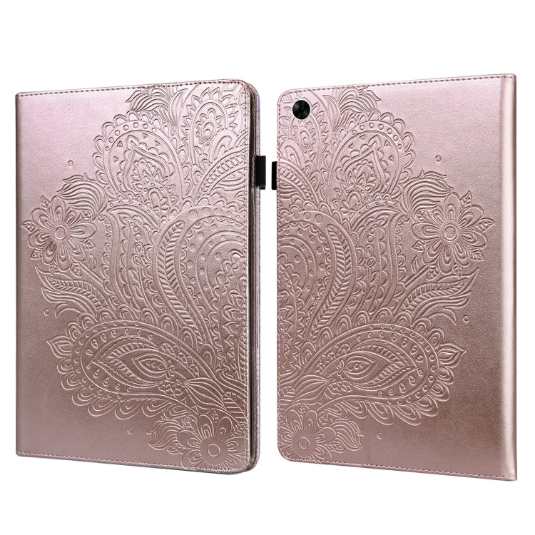Peacock Embossed Pattern Leather Tablet Case, For Xiaomi Redmi Pad 10.61 2022, For Nokia T10, For Amazon Kindle Fire 7 2022