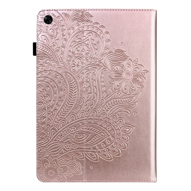 Peacock Embossed Pattern Leather Tablet Case, For Xiaomi Redmi Pad 10.61 2022, For Nokia T10, For Amazon Kindle Fire 7 2022