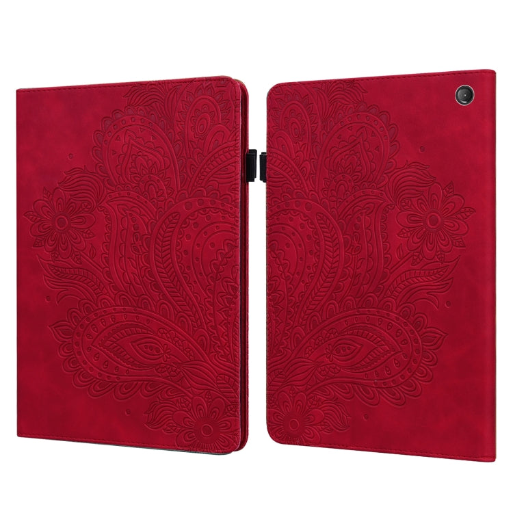 Peacock Embossed Pattern Leather Tablet Case, For Xiaomi Redmi Pad 10.61 2022, For Nokia T10, For Amazon Kindle Fire 7 2022