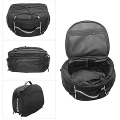 For BMW R1250GS R1200GS F850F750GS Motorcycle Tail Rack Luggage Helmet Bag, Tail Rack Luggage Helmet Bag