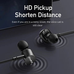 awei TC-7 1.2m Mini Stereo In-ear Earphones, TC-7