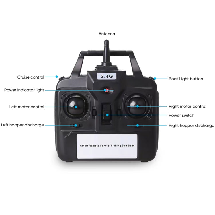 D12C Multi-function Intelligent Remote Control Nest Ship Fishing Bait Boat, D12C