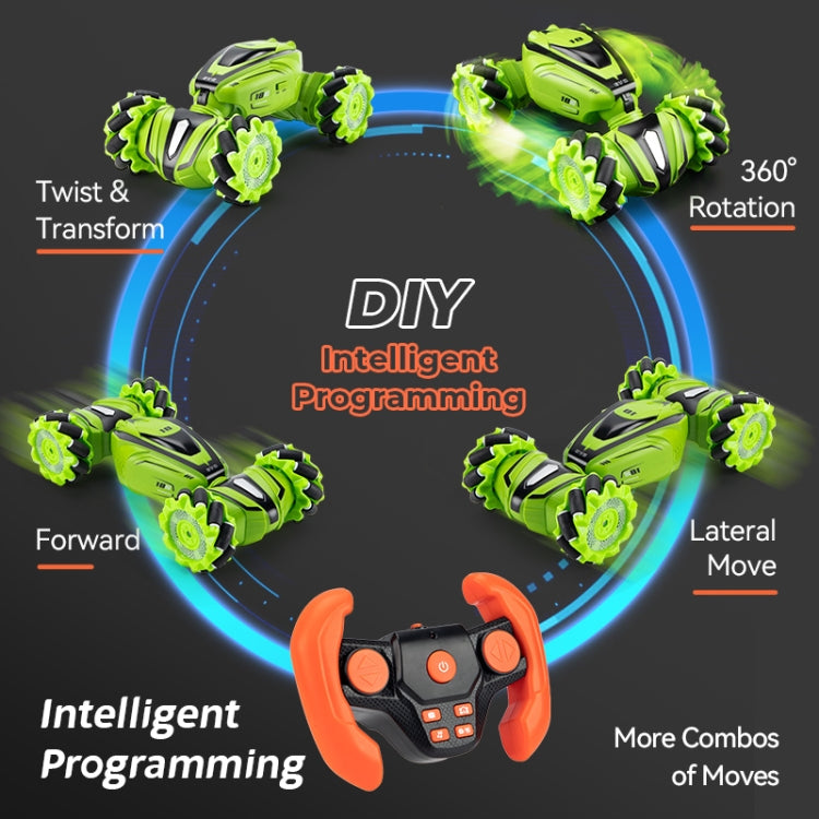 JJR/C Q110 2.4G Remote Control Stunt Climbing Drift Twist Car, JJR/C Q110(Blue), JJR/C Q110(Green)