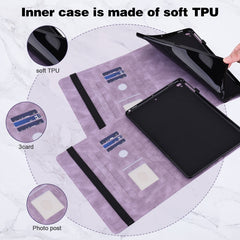 Embossed Butterfly Pattern Leather Tablet Case, For OPPO Pad Air 2022, For Realme Pad X, For Xiaomi Redmi Pad 10.61