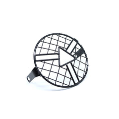 Motorcycle Headlight Arrowhead Grill Guard Retro Round Lamp Grill Cover, Arrowhead Grill Guard