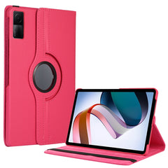 360 Degree Rotation Litchi Texture Leather Tablet Case, For Xiaomi Redmi Pad 10.61