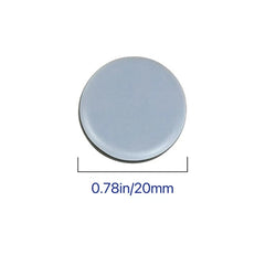 16 in 1 20mm Round Table Chairs Non-slip Foot Mat, 16 in 1 20mm