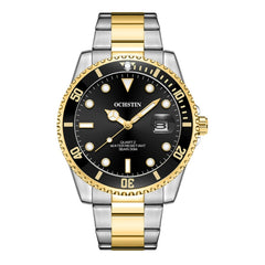 Multifunctional Quartz Waterproof Luminous Steel Strap Men Watch, OCHSTIN 7019E