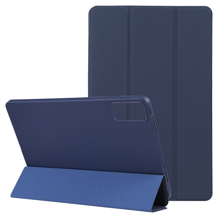 Three-fold Holder Flip Tablet Leather Case, For Xiaomi Redmi Pad 10.61 2022