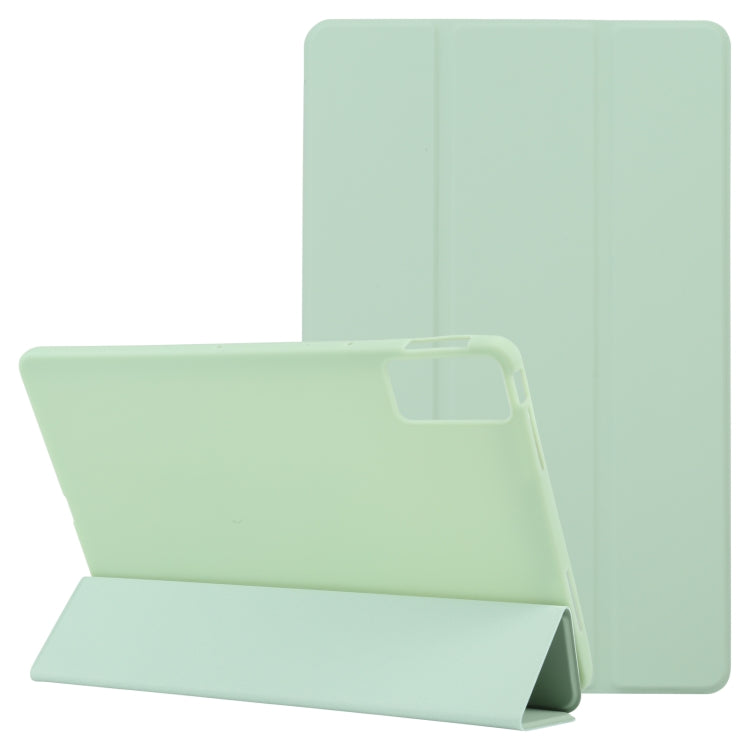 Three-fold Holder Flip Tablet Leather Case, For Xiaomi Redmi Pad 10.61 2022