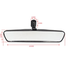 10 inch Car Modified Large Field View Reflective Auxiliary Rearview Mirror, 10 inch