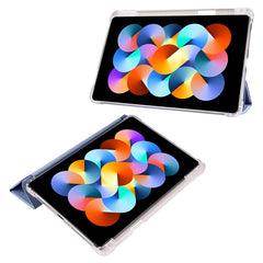 3-folding Transparent TPU Smart Leather Tablet Case with Pen slot, For Xiaomi Redmi Pad 10.61