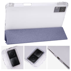 3-folding Transparent TPU Smart Leather Tablet Case with Pen slot, For Xiaomi Redmi Pad 10.61