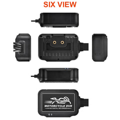 SE3 Dual AHD 1080P Waterproof HD Motorcycle DVR, Support TF Card / Cycling Video / Parking Monitoring, SE3