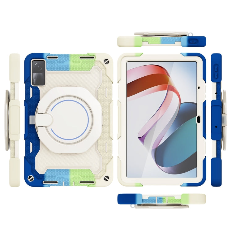 Armor Contrast Color Silicone + PC Tablet Case, For Xiaomi Redmi Pad