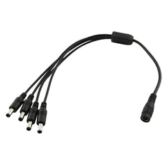 DC Female to DC Male Power Connection Extension Cable, 0.37m 4 in 1, 0.42m 8 in 1, 0.37m 2 in 1, 0.37m 6 in 1, 0.37m 3 in 1, 0.5m 16 in 1